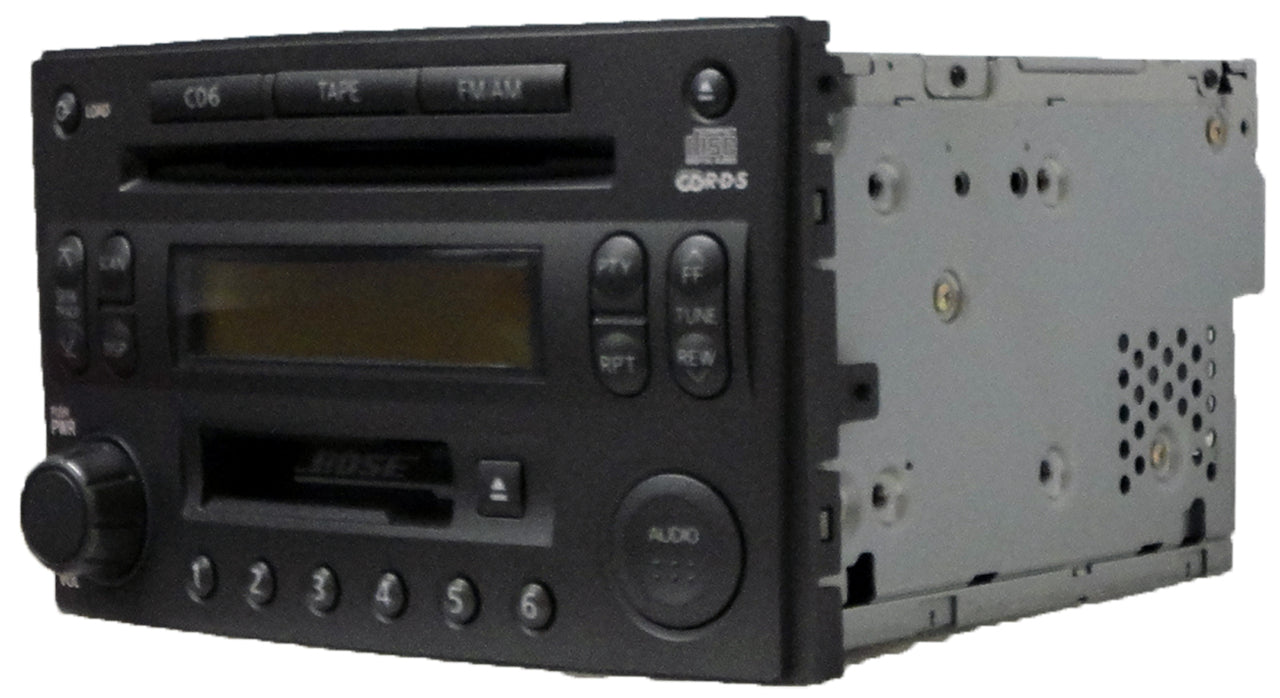 Nissan 350Z BOSE Radio Tape Stereo 6 Disc Changer MP3 CD Player CR160 PP-2514L-A