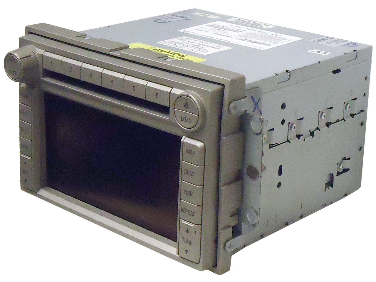 2006 - 2009 LINCOLN Navigator MKX MKZ Zephyr OEM Navigation Radio Stereo 6 Disc Changer MP3 CD Player