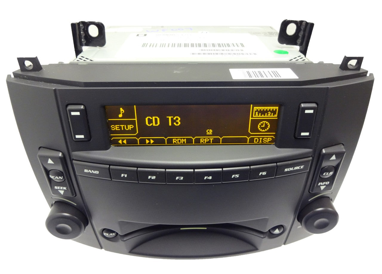04 05 06 CADILLAC SRX CTS Factory OEM Radio CD Disc Player Stereo AM FM
