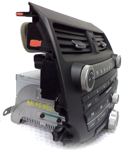 3BB4 Honda Accord Crosstour Radio 6 Disc Changer CD w/Face & AC