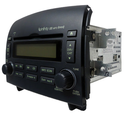 HYUNDAI Sonata INFINITY Radio Stereo 6 Disc Changer MP3 CD Player XM Satellite Ready OEM 2006 2007 2008 DARK GREY