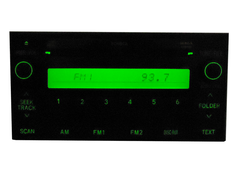 Toyota YARIS AUX MP3 CD Radio 11833 86120-52870 07 08 09