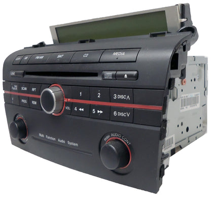 Mazda 3 Radio SAT XM CD Player Multi Function Audio System 06 07 08 09 2006 2007 2008 2009 BAP5 66 AR0 14798188