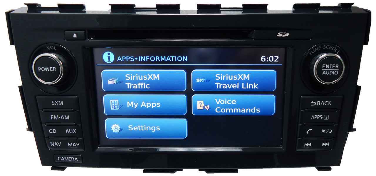 2014 2015 Nissan ALTIMA OEM Navigation NissanConnect XM Radio AUX MP3 CD Player