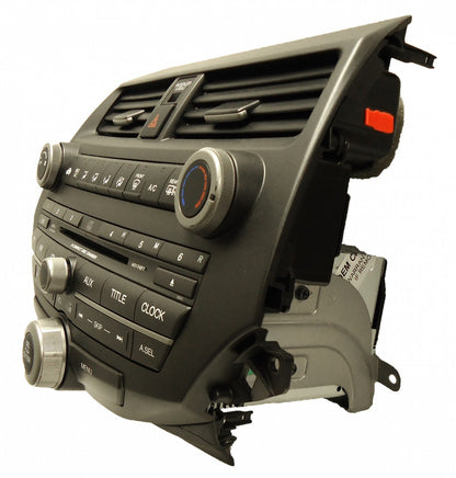 HONDA Accord Radio Stereo 6 Disc Changer CD Player 3BAB OEM 2008 2009 2010 2011 2012 w/Trim & AC