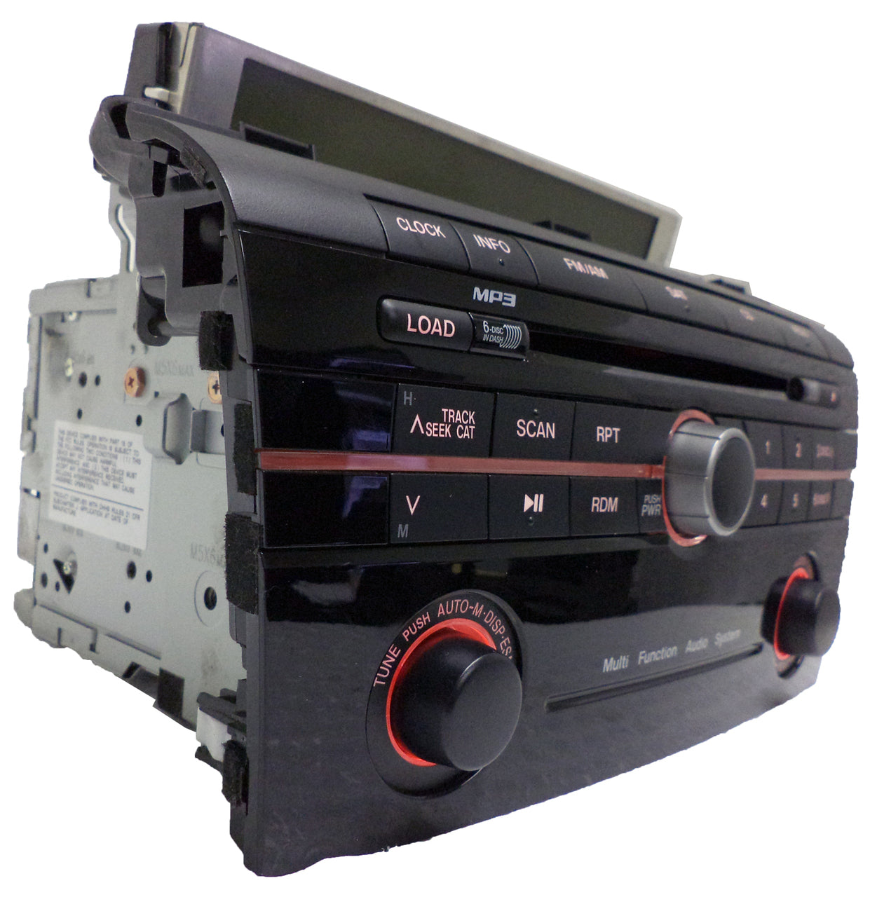 2006 2007 2008 2009  Mazda 3 Radio SAT XM CD Player Multi Function Audio System