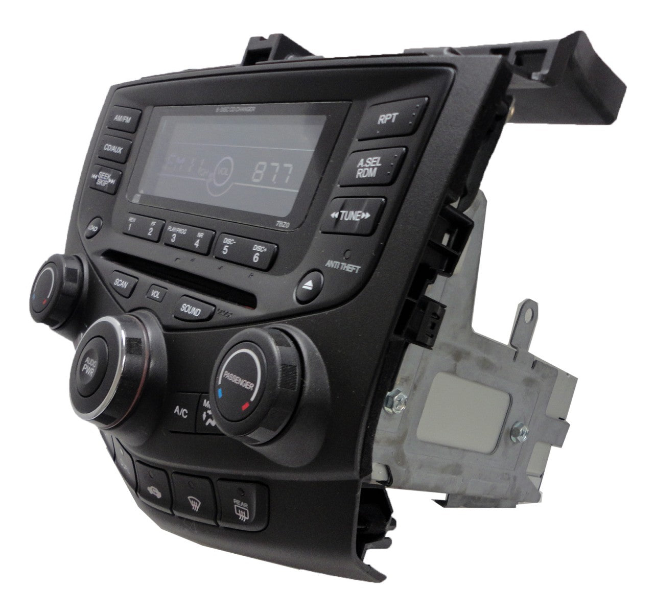 2003 03 Honda Accord Radio AUX MP3 6 Disc CD Changer 7BZ0
