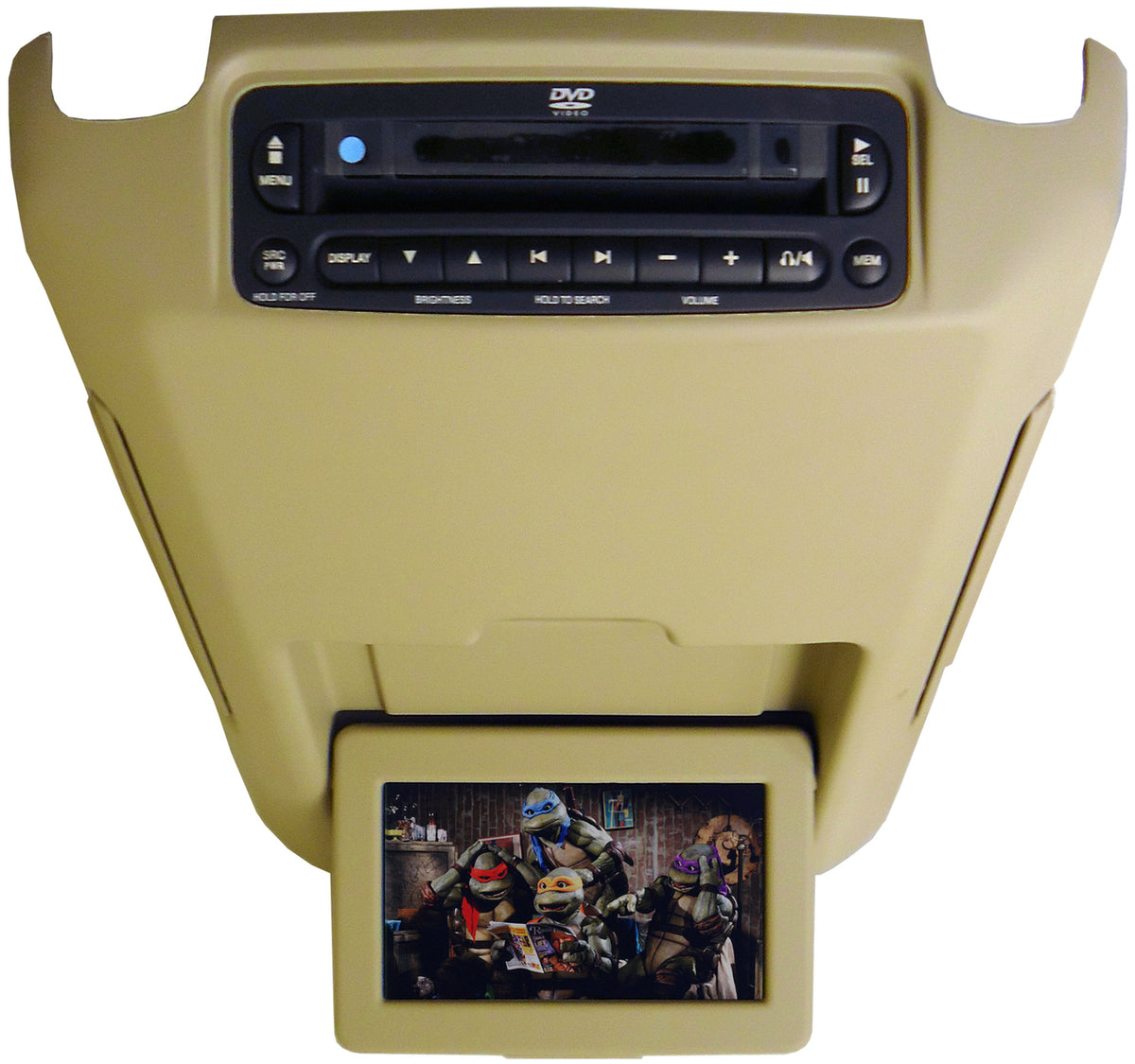 NEW 02 03 04 05 06 Ford Expedition Lincoln Navigator Mercury DVD Player Overhead Screen TAN