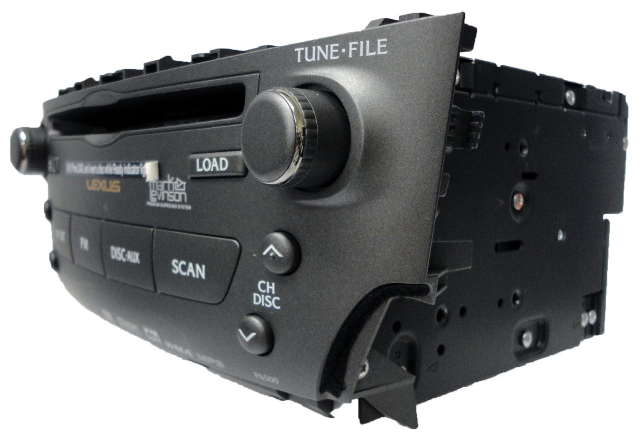 2006 2007 2008 Lexus IS-F IS250 IS350 Radio 6 Disc CD Changer Player Stereo Mark Levinson MP3 WMA DVD AUX P6500