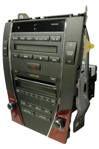07 08 09 Lexus ES350 Radio 6 Disc CD Changer Satellite Climate