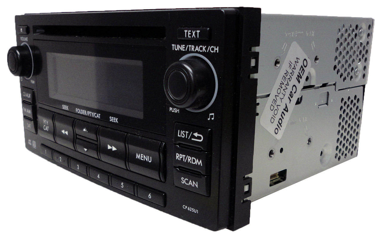 Subaru XM Satellite Bluetooth Radio AUX CD Player CP625U1