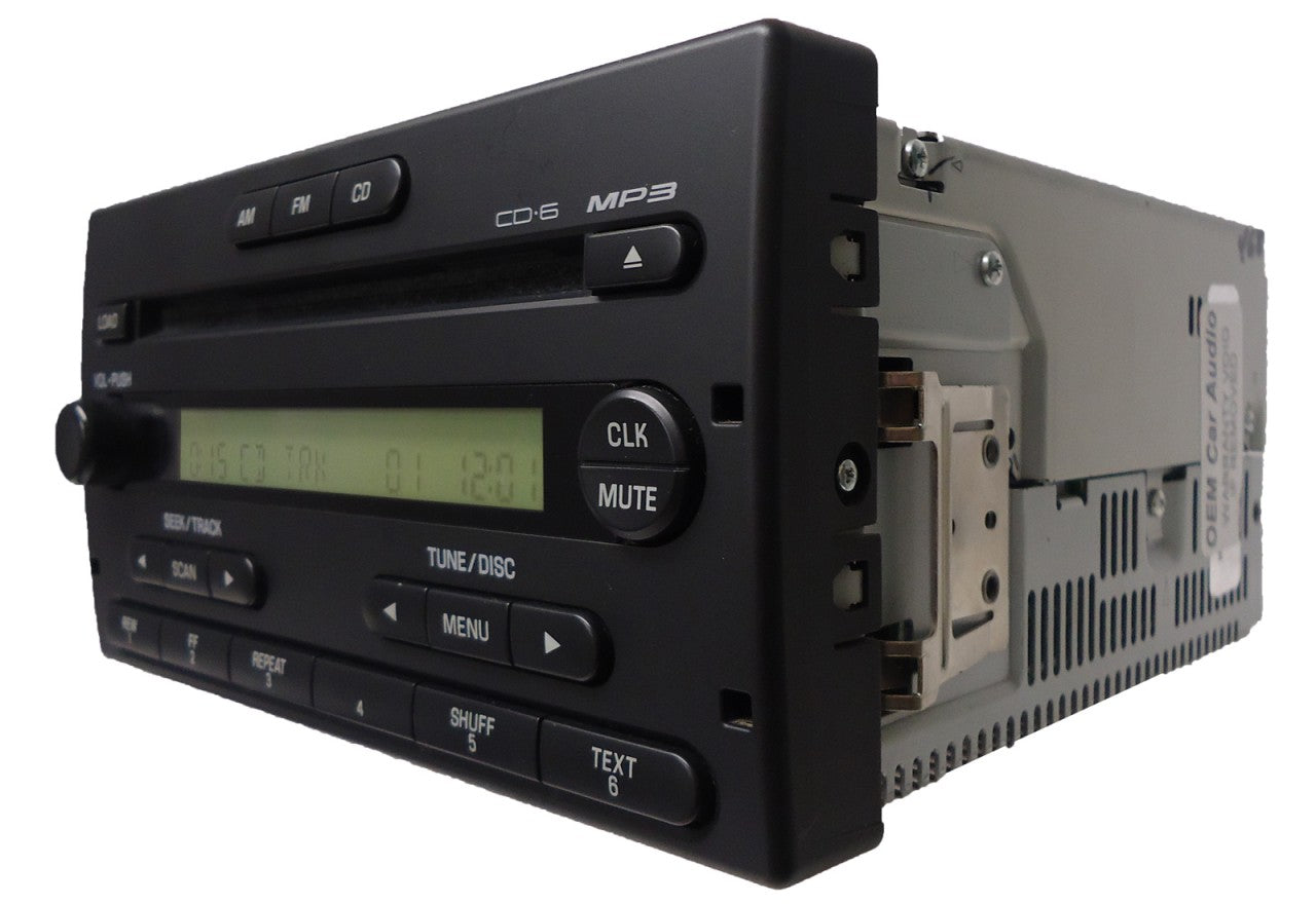 1998 1999 2000 2005 Ford Explorer Ranger Mercury Mountaineer Radio 6 CD player 2001 2002 2003 2004 05 06 07 08 98 99 00 01 02 03 04