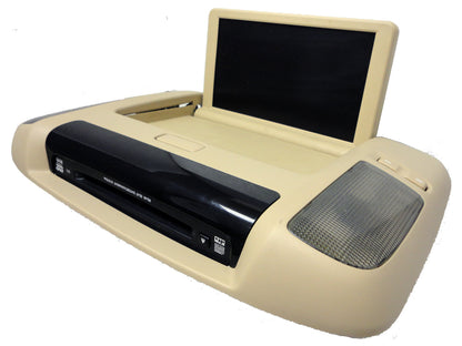 SUBARU Tribeca DVD Player Rear Entertainment System LCD Display Screen Monitor BEIGE 86255XA00AEU 86255XA00BEU 2006 2007 2008 2009 2010 2011 OEM With Lights
