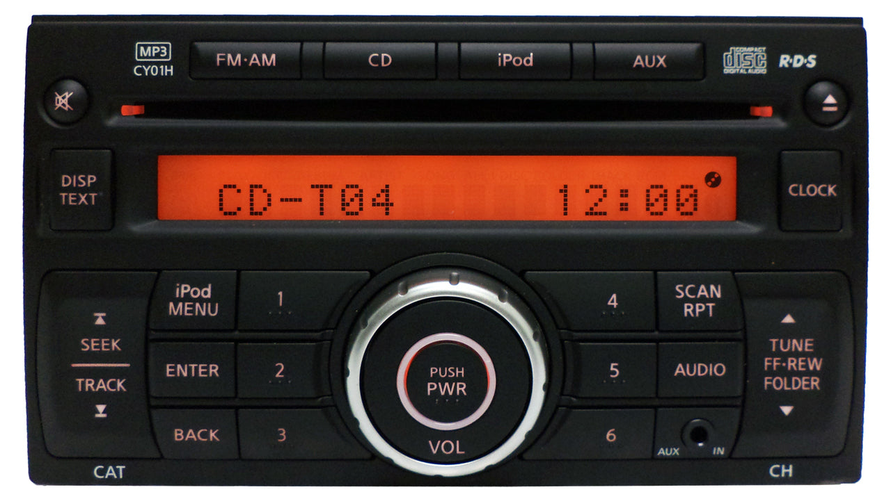 07 08 09 10 11 NISSAN Versa Rogue Cube Xterra Radio Stereo CD MP3 Player AUX Ni221