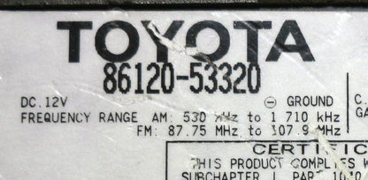 LEXUS IS250 IS-250 IS350 IS-350 IS-F Radio 6 Disc Changer CD Player SAT P1801 2006 2007 2008