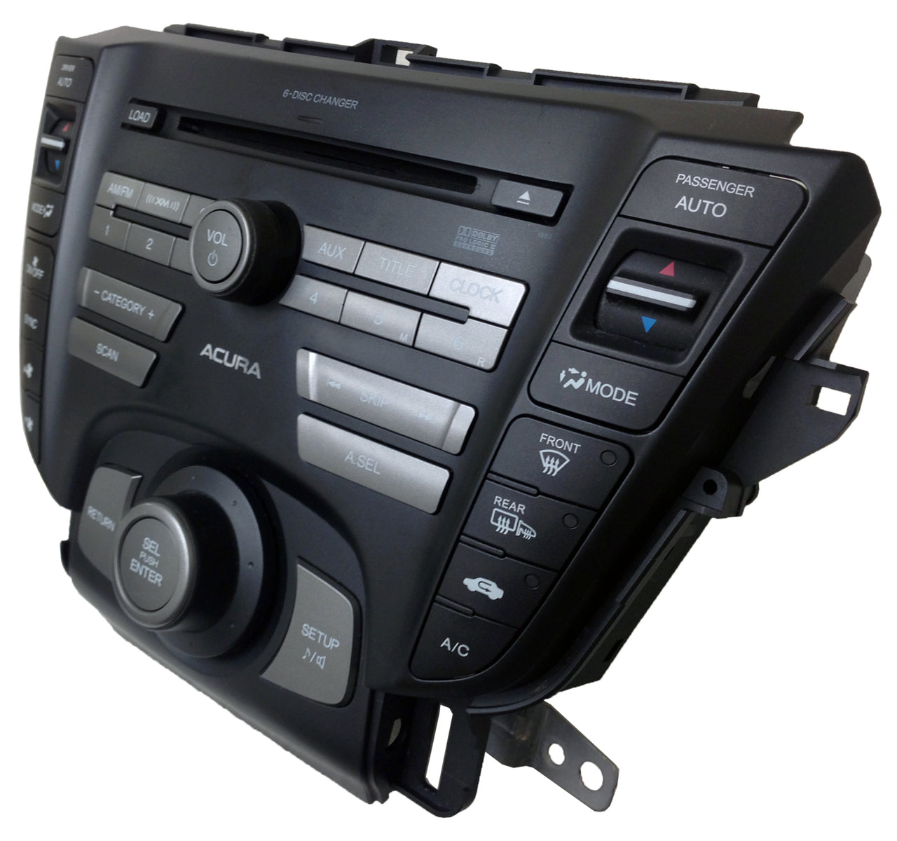 2009 2010 2011 Acura TL OEM Radio XM Aux 6 Disc CD Changer 1BB0
