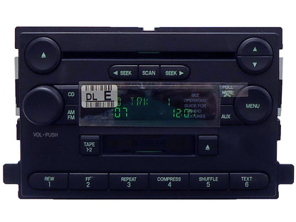 NEW 2004 2005 2006 2007  Ford Focus Freestar F250 F350 Super Duty MERCURY Monterey Radio AUX Tape CD Player