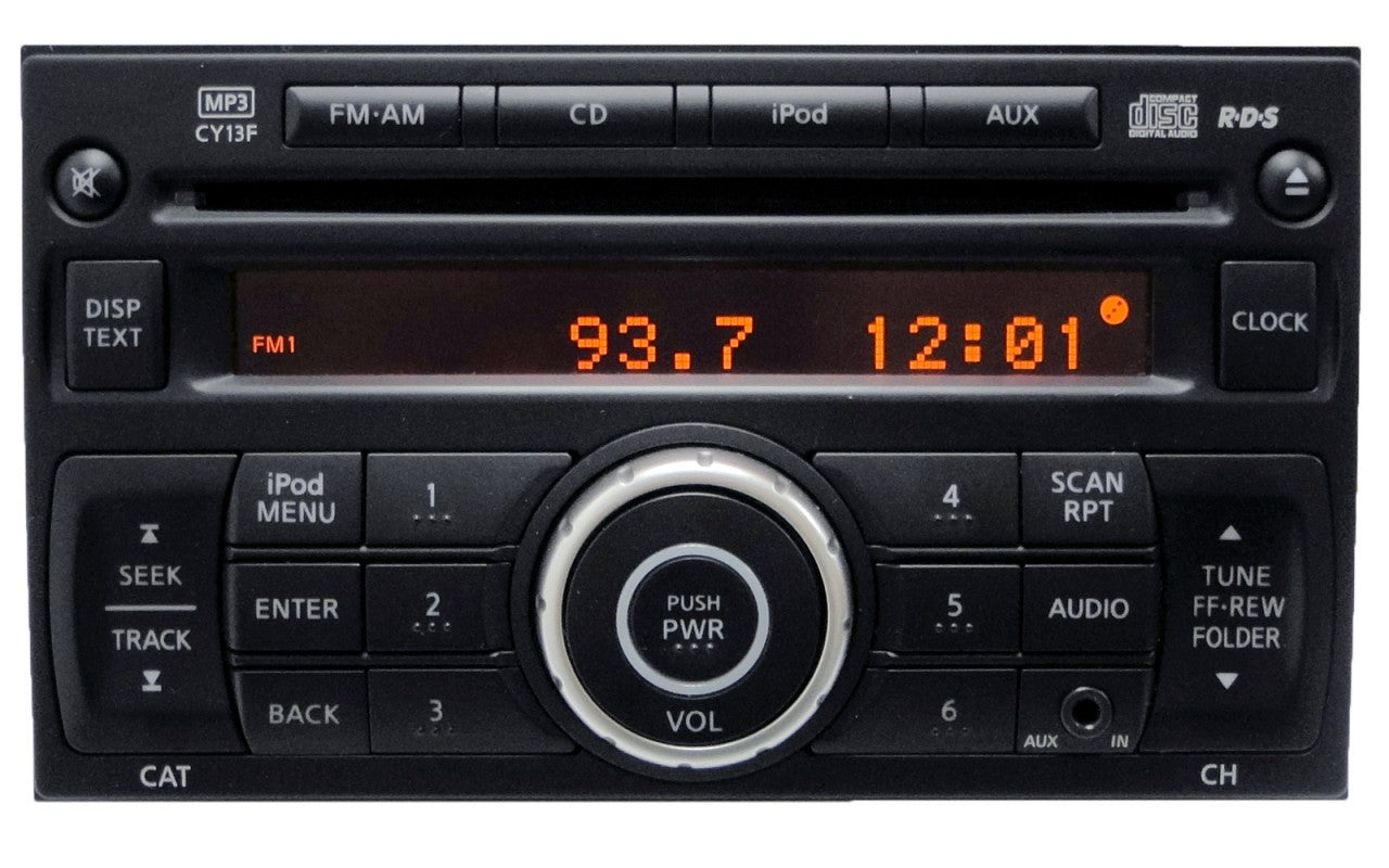 07 08 09 10 11 NISSAN SENTRA Versa Rogue Cube Xterra Radio Stereo CD MP3 Player AUX Ni249