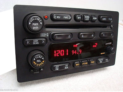 Pontiac Vibe Radio AUX 6 Disc CD Changer Receiver AM FM OEM