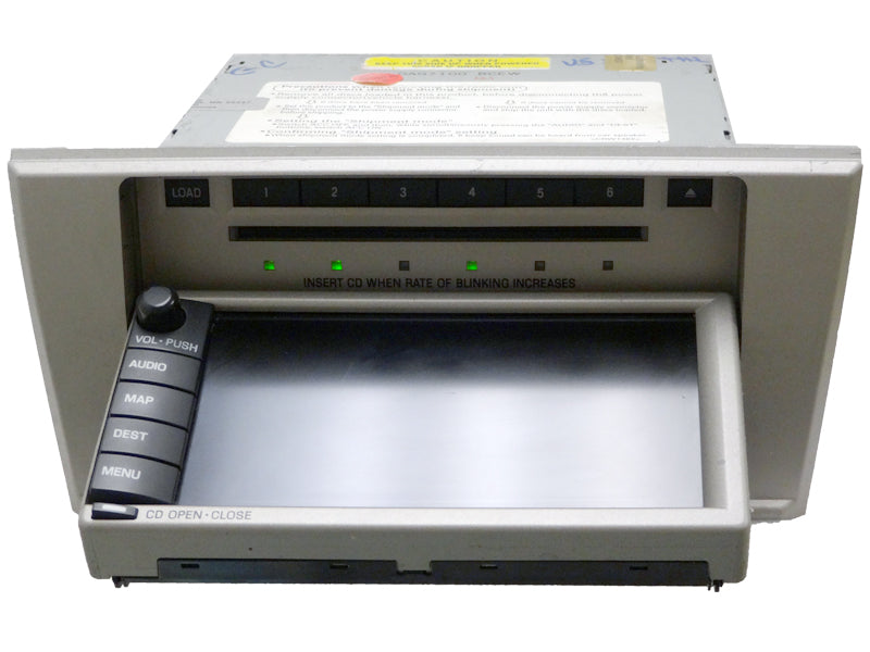 2003 - 2005 Lincoln LS OEM Radio Navigation 6 DISC CD Player Receiver