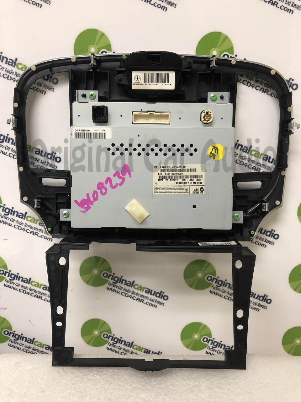 Chrysler 300 OEM Navigation Display Screen Center Bezel