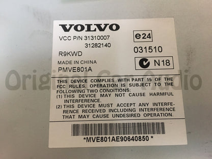 2009 Volvo C30 Audio Amplifier 31310007 31282140