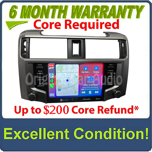 2019 - 2023 Toyota 4Runner Gracenote Navigation Apple Carplay Android Auto Multi Media Bluetooth Radio Receiver