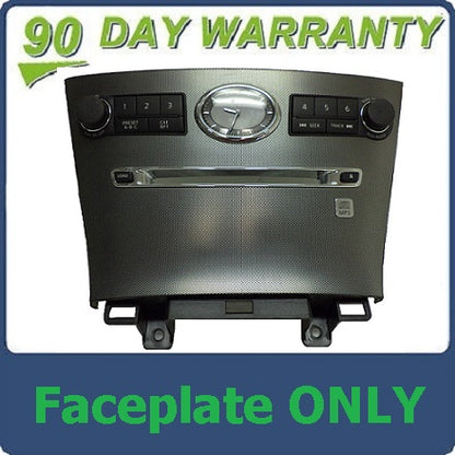 INFINITI M35 M45 Radio Silver FACEPLATE Clock 68260-EH100