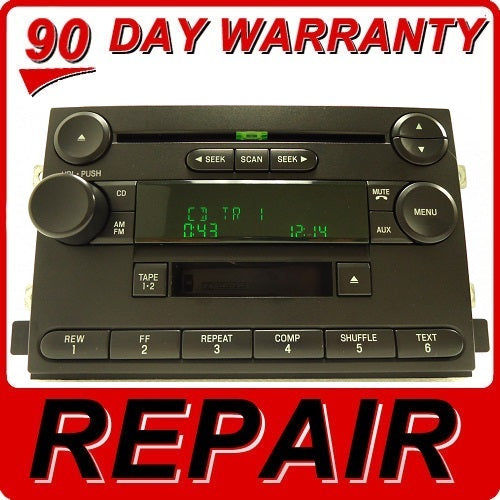 REPAIR YOUR 04 -10 FORD Lincoln Mercury Radio Stereo AM FM Single CD Player