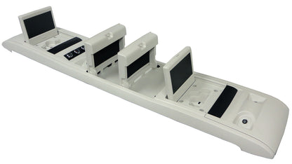 2008 - 2012 Dodge Journey Chrysler Town & Country Dodge Grand Caravan OEM Rear Entertainment DVD LCD Screens Dual Displays Light Grey