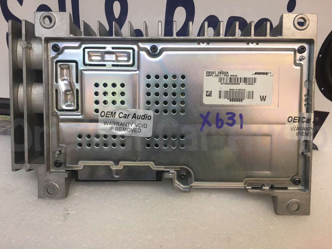 2013 - 2015 Nissan Pathfinder Bose Premium Amp Amplifier 28061 3KG0A
