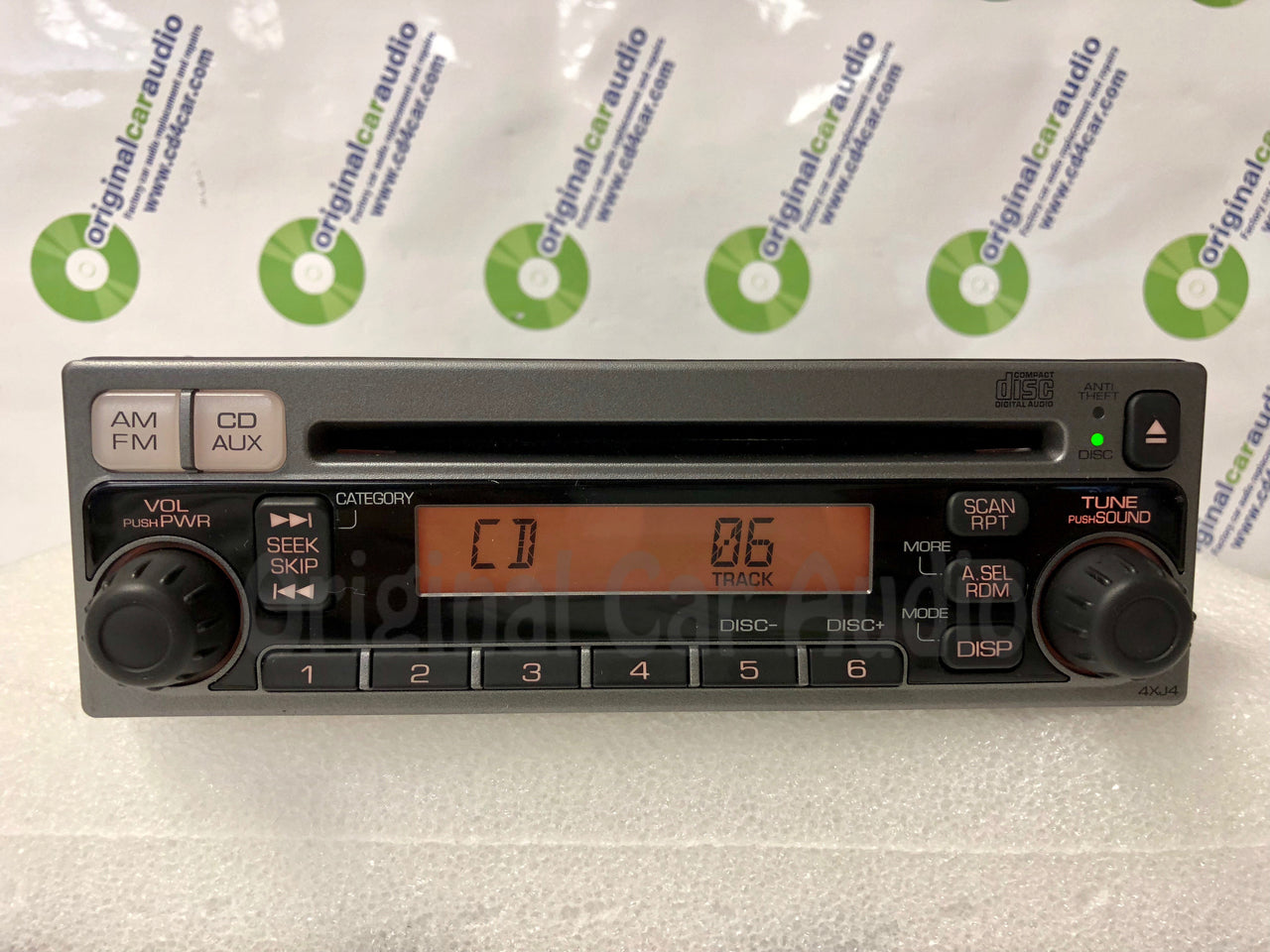 2004 - 2009 Honda S2000 OEM AM FM Single CD Radio Receiver 4XJ4
