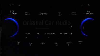 2004 - 2006 ACURA TL Radio 6 Disc CD Changer DVD Cassette 1TB2