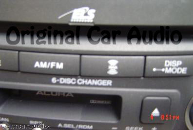 2004 - 2006 ACURA TL Radio 6 Disc CD Changer DVD Cassette 1TB2