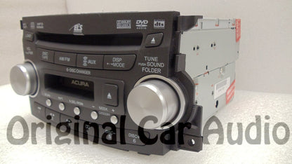 2007 2008 Acura TL Radio Tape MP3 AUX DVD & 6 CD Player 1TB4
