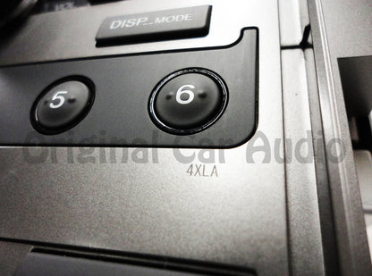 Acura XM navigation radio 6 disc CD changer DVD MP3 4XLA