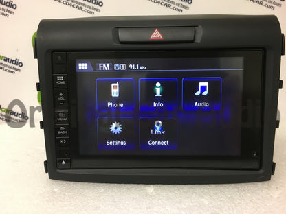 2015 - 2016 Honda CRV OEM Touch Screen Bluetooth Non-Navigation AM FM XM Radio Receiver 9XN3