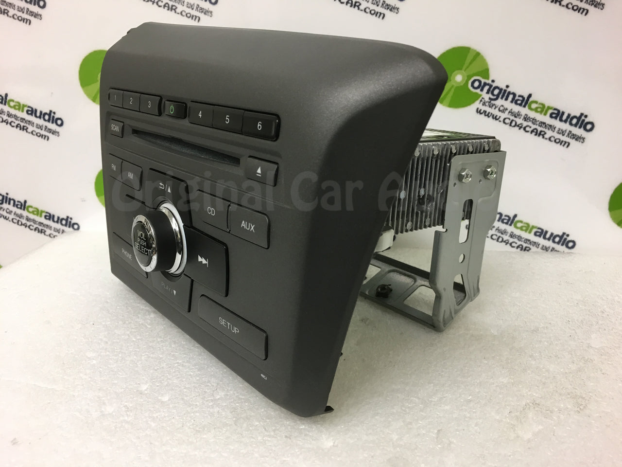 2012 Honda Civic OEM AM FM MP3 Bluetooth Single CD Radio 4BCJ