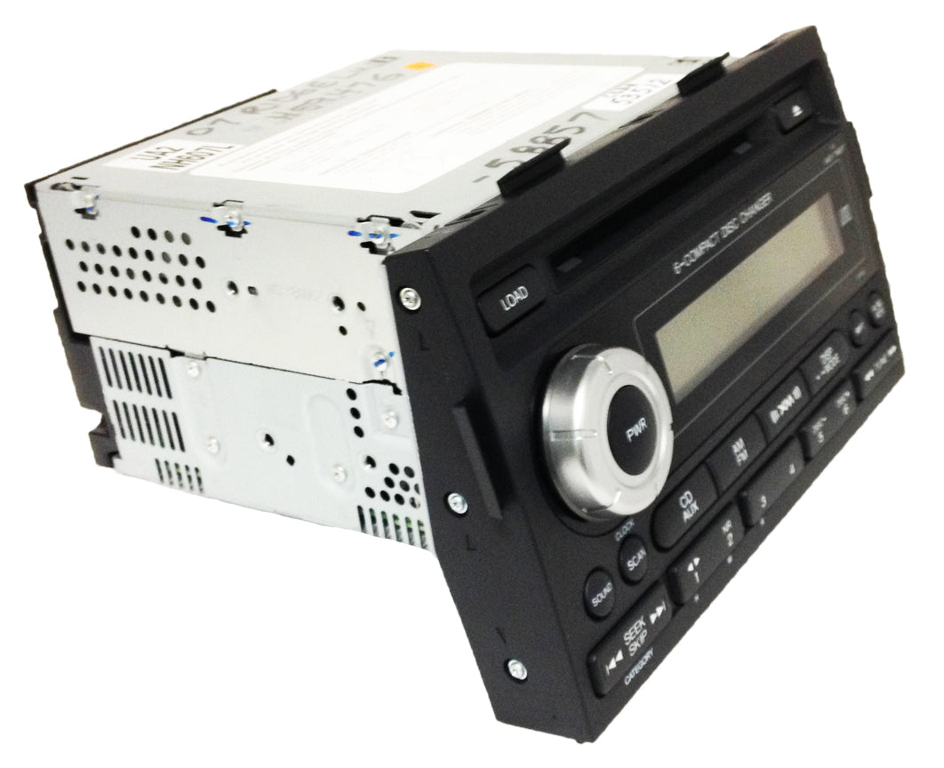 2006 2007 2008 Honda Ridgeline XM Radio and 6 CD Changer BLACK 3TS0