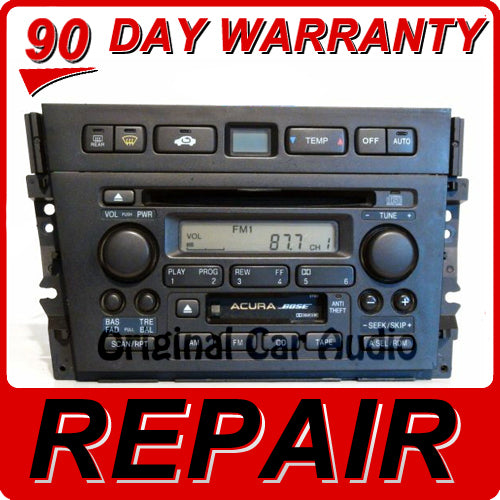 REPAIR Acura TL 2TB0 1999 2000 2001 Radio CD Player BOSE NAVIGATION 39101-S0K-A010-M1, 39100S0KA11ZA, 39101-S0K-A110, 39100S0KA10ZA