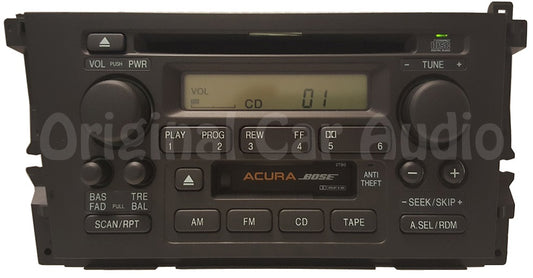 Acura TL Radio Receiver CD Player Tape Cassette Deck OEM