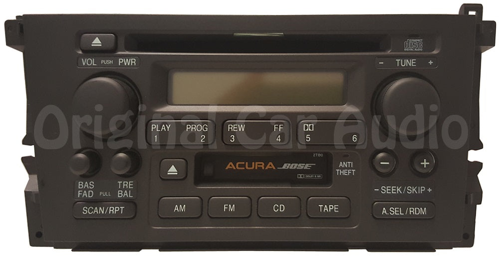Acura TL Radio Receiver CD Player Tape Cassette Deck OEM
