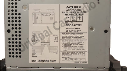 Acura TL Radio Receiver CD Player Tape Cassette Deck OEM