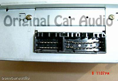 Acura CL Radio Tape and 6 Disc CD Changer 39101-S3M-A110-M1, 39101-S3M-A130-M1 01 02 03 2001 2002 2003