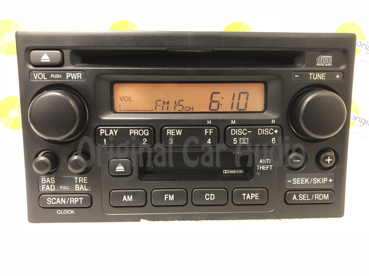 1998 - 2004 Honda CRV Accord Radio Tape Auxiliary Input Cassette