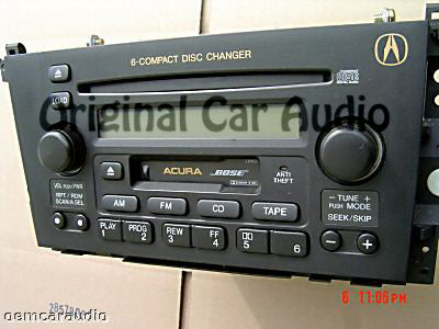 REPAIR Acura TL CL A210 M1 3TB0 Radio 6 Disc CD Player 2001 2002 2003