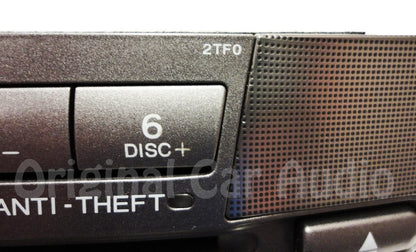 Acura navigation radio HDD DVD 6 CD changer MP3 XM 2TF0