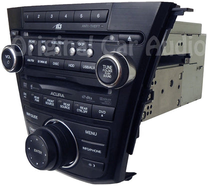 2010 2011 2012 2013 Acura MDX OEM Radio CD DVD Player HDD XM Satellite USB AUX 2TF1 GPS
