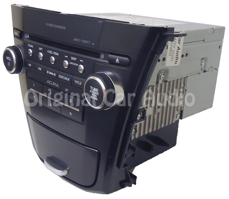 2010-2013 Acura MDX radio 6 CD changer MP3 satellite 2BF1