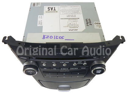 2010-2013 Acura MDX radio 6 CD changer MP3 satellite 2BF1